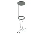 Крепеж подвесной Ambrella light A9205 BK черный D120*1200mm Techno Ring