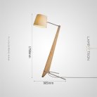 Торшер CLETUS Цвет светлое дерево Lampatron cletus-lightwood 9029-25688