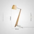 Торшер CLETUS Цвет светлое дерево Lampatron cletus-lightwood 9029-25688