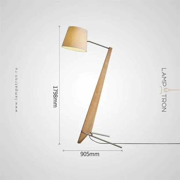 Торшер CLETUS Цвет светлое дерево Lampatron cletus-lightwood 9029-25688 Торшер CLETUS Цвет светлое дерево Lampatron cletus-lightwood 9029-25688