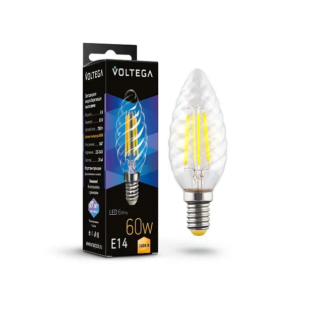 Лампа Voltega 7211 Candle corn 6W