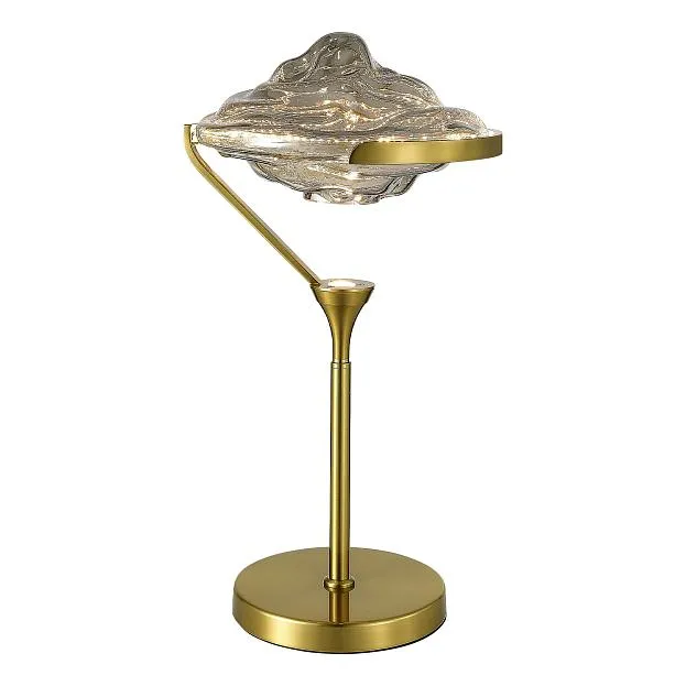 Прикроватная лампа Латунь/Дымчато-Серый LED 1*19W 3000K SL6115.304.01 ST-Luce AMARA Прикроватная лампа Латунь/Дымчато-Серый LED 1*19W 3000K SL6115.304.01 ST-Luce AMARA
