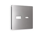 Лицевая панель ALFA (Сталь матовый) для розетки 2USB Ambrella Volt AP5110 QUANT