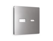 Лицевая панель ALFA (Сталь матовый) для розетки 2USB Ambrella Volt AP5110 QUANT