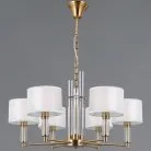 Подвесная люстра ILLUMICO IL0755-6PSQ-25 BRASS GENOA