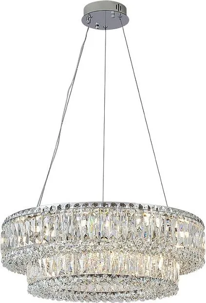 Подвесной светильник Newport 8450+18/S chrome 8450 Подвесной светильник Newport 8450+18/S chrome 8450