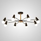 Потолочная люстра ROTARY L8 Black ImperiumLoft 205627-23 rotary01