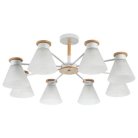 Потолочная люстра Arte Lamp A1031PL-8WH Tyler