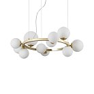 Подвесной светильник Ideal Lux 283807 PERLAGE SP11 OTTONE SATINATO