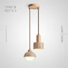 Готовая комбинация светильников JAMTE COMBO Тип B. 2 лампы. Диск Lampatron 7122-19544