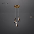 Готовая комбинация светильников MELANY MORE 3 лампы. Диск Lampatron f-melany-more-3-disk 4849-13843