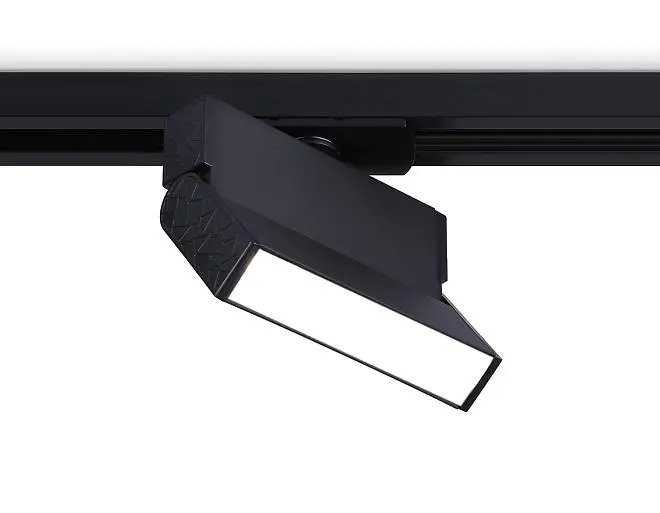 Трековый однофазный светодиодный светильник Ambrella light GL6803 BK Трековый однофазный светодиодный светильник Ambrella light GL6803 BK