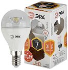 Лампочка светодиодная ЭРА LED P45-7W-827-E14-Clear