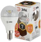 Лампочка светодиодная ЭРА LED P45-7W-827-E14-Clear