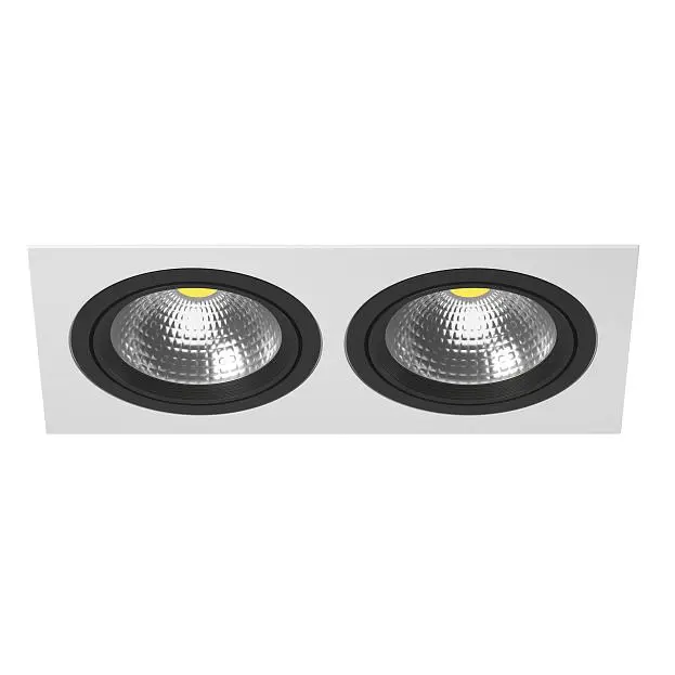 Встраиваемый светильник Lightstar i8260707 INTERO 111 Double QUADRO Встраиваемый светильник Lightstar i8260707 INTERO 111 Double QUADRO