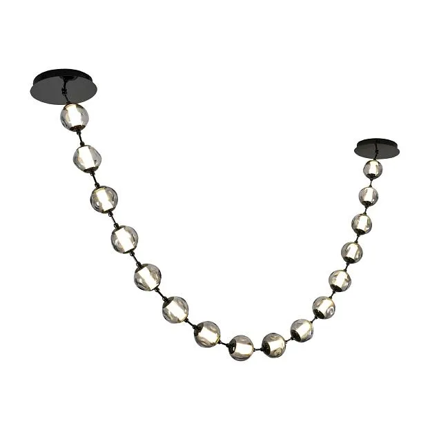 Подвесной светильник Delight Collection OD2437A-16 pearl black/smoke