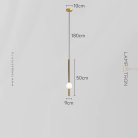 Подвесной светильник WAND VRT Модель A. Цвет латунь. Размер S Lampatron wand-vrt-a-brass-s 8625-24073