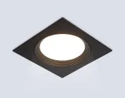 Встраиваемый светильник Ambrella light TN51804 BK черный GX53 max 15W 110*110*23