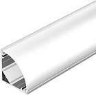 Профиль с экраном SL-KANT-H30-2000 ANOD+OPAL (, Алюминий) 2м Arlight 036846 PROFILE CB