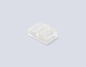 Соединитель прямой COB 12/24V для лент 12mm (2 конт.) (10шт) Ambrella light GS6362 ILLUMINATION