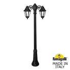 Садово-парковый фонарь FUMAGALLI GIGI BISSO/ANNA 2L DN E22.156.S20.AXE27DN Черный