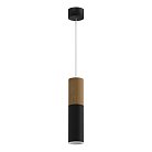 Подвесной (накладной) светодиодный светильник Ledron SLC7391/7W-PB Black-White TRIAC