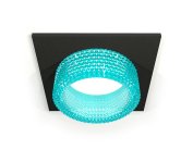 Комплект встраиваемого светильника с композитным хрусталем Ambrella light XC6521043 Techno