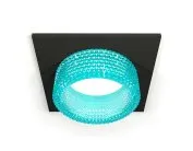 Комплект встраиваемого светильника с композитным хрусталем Ambrella light XC6521043 Techno