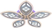 Потолочная люстра Escada 10216/5LED BL Algol