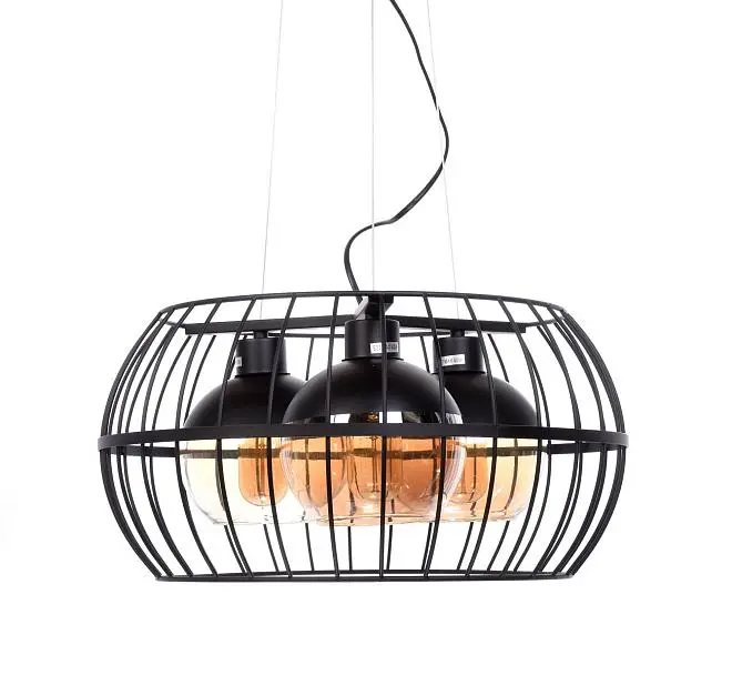 Подвесной светильник Lumina Deco Optis LDP 11765-3 BK Подвесной светильник Lumina Deco Optis LDP 11765-3 BK