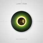 Бра ALESTA Размер L. Цвет Золото+Зеленый Lampatron 4777-12091