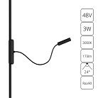 Светильник Настенный Arte Lamp A1162PL-1BK RAPID