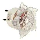 Ночник Uniel DTL-308-Цветок/RGB/4LED/0,5W