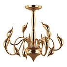 Подвесная люстра Illuminati MX8098-12A gold Meta Swan