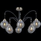 Потолочная люстра ILLUMICO IL0433-8PSQ-79 BK AB