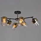 Потолочная люстра Reluce 11555-0.3-06 BK+FGD