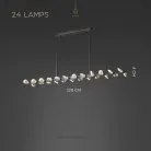 Реечный, рядный светильник GLORIOLE LINE 24 LED Lampatron gloriole-line-24 9128-26000