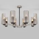 Люстра на штанге Eurosvet 70139/8 никель Grino a057948