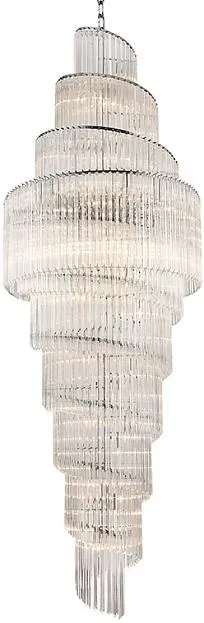 Подвесная люстра Newport 8954/C nickel 8900 Подвесная люстра Newport 8954/C nickel 8900