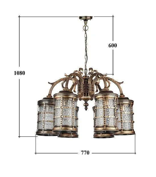 Уличный светильник подвесной Oasis Light 81270/6/16 GB BARSELONA
