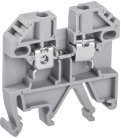 Зажим наборный изолированный (винтовой) STEKKER 39355ЗНИ - 4,0 (JXB4), серый LD550-40