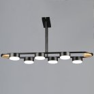 Потолочная люстра Reluce 02760-0.3-06 BK+WOOD GX53
