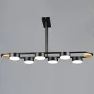 Потолочная люстра Reluce 02760-0.3-06 BK+WOOD GX53