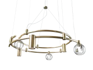 Готовая конструкция в комплекте со светильниками и источником питания Donolux DL20226SR800BbrV5 Code 1.2