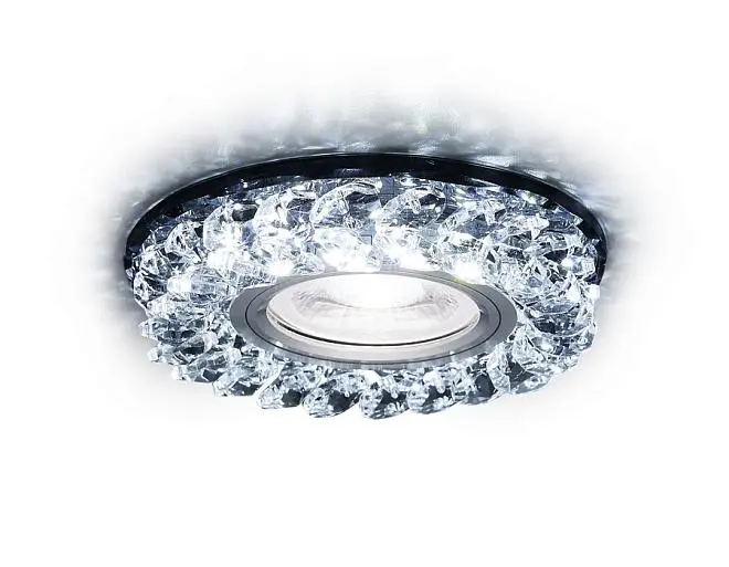 Встраиваемый светильник Ambrella light S257 BK Led