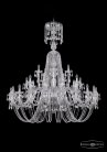 Подвесная люстра Bohemia 1402/20+10+5/530/XL-165/Ni 1402 Nickel