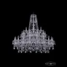 Люстра хрустальная Bohemia 1411/20+10+5/400/2d Ni