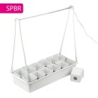 Светильник для растений Uniel ULT-P34N-10W/SPBR IP65 WHITE 12 Minigarden