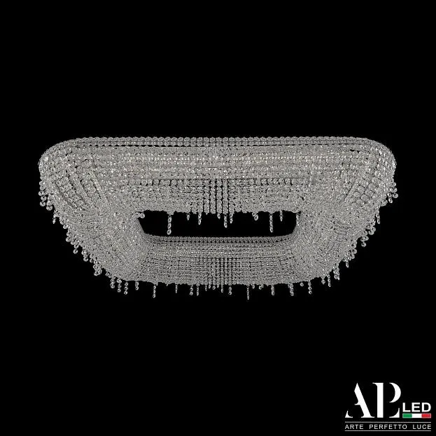 Подвесная люстра APL LED S504.0.100.B.3000.Clear.801.888 Rimini