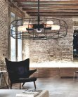 Подвесной светильник Lumina Deco LDP 8008 BK Nino